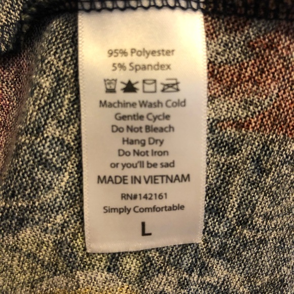 LuLaRoe Large Sarah - Picture 5 of 5